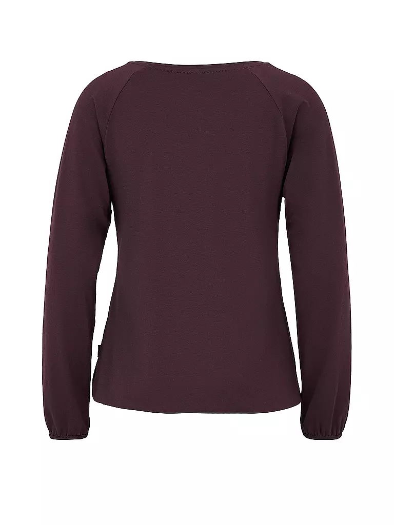 VENICE BEACH | Damen Fitnessshirt Rylee | Rouge foncé