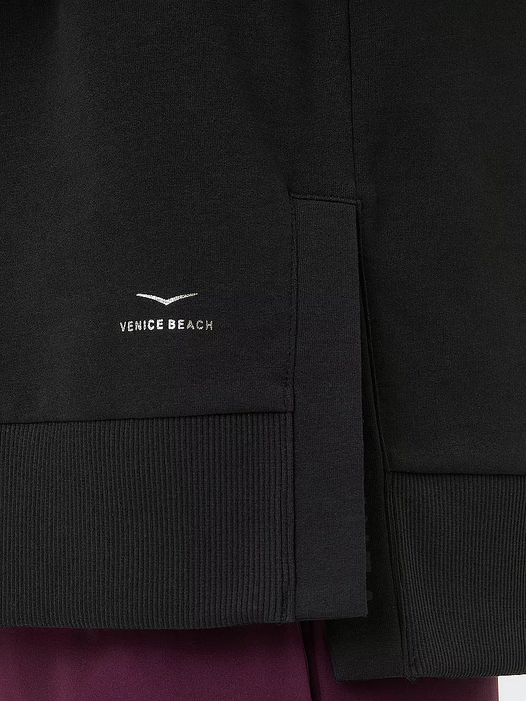 VENICE BEACH | Damen Fitnesssweater Aislinn | Noir