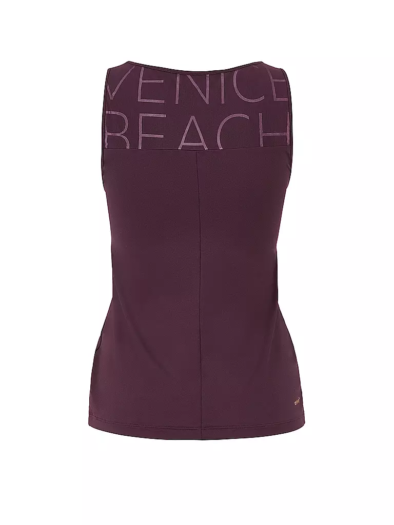 VENICE BEACH | Damen Fitnesstank Cori | Rouge foncé