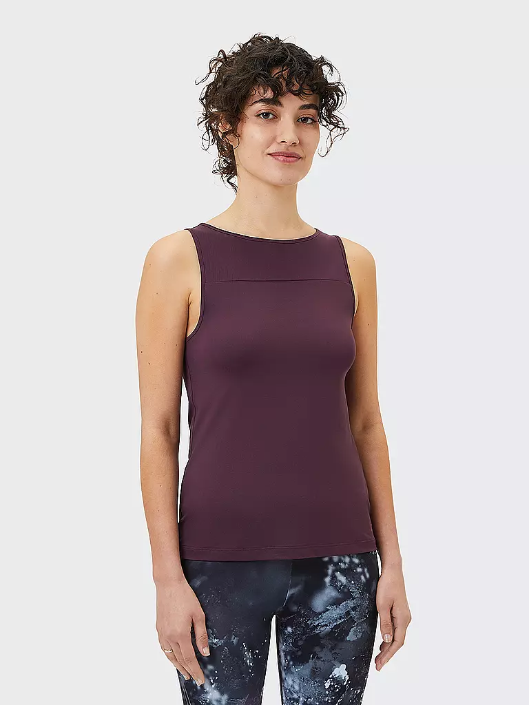 VENICE BEACH | Damen Fitnesstank Cori | Rouge foncé