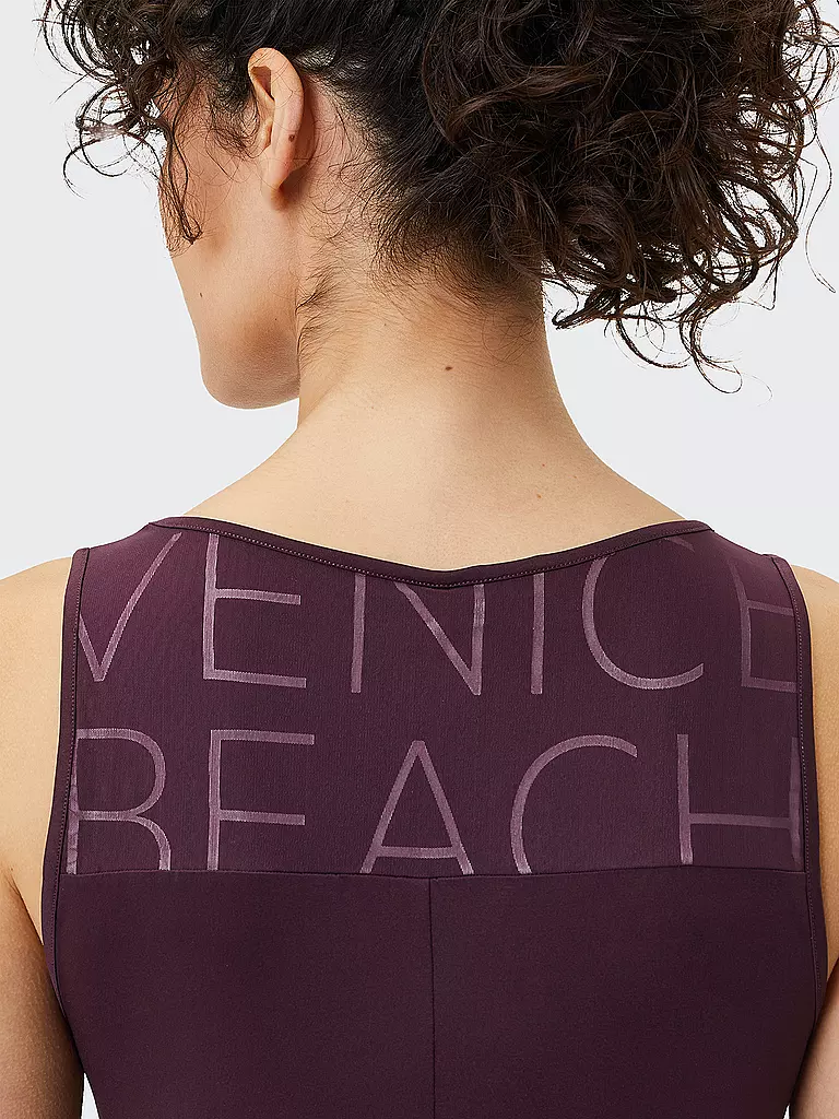 VENICE BEACH | Damen Fitnesstank Cori | Rouge foncé
