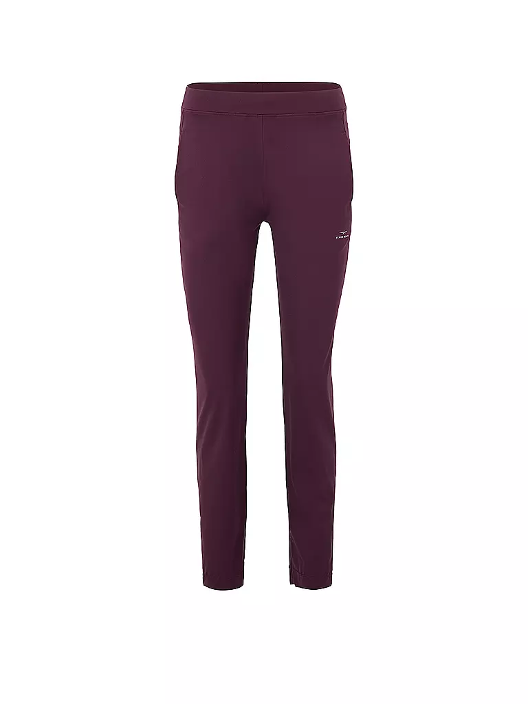 VENICE BEACH | Damen Fitnesstight Brandy | Rouge foncé