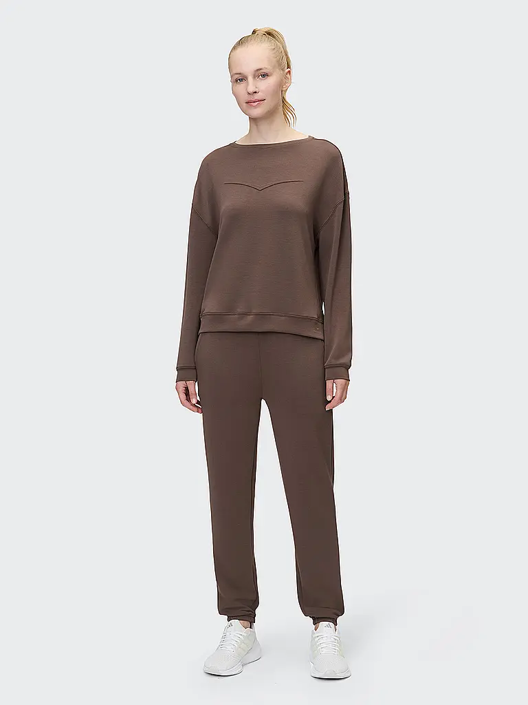 VENICE BEACH | Jogginghose Elaine pour femmes | Marron