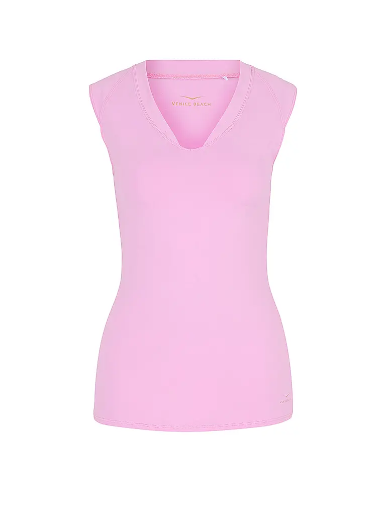 VENICE BEACH | T-shirt de fitness Eleam pour femmes | Rose