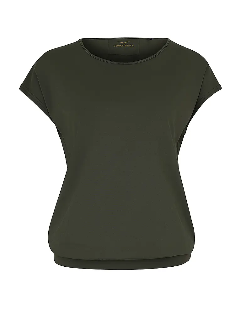 VENICE BEACH | T-shirt de fitness Ryah pour femmes | Vert foncé