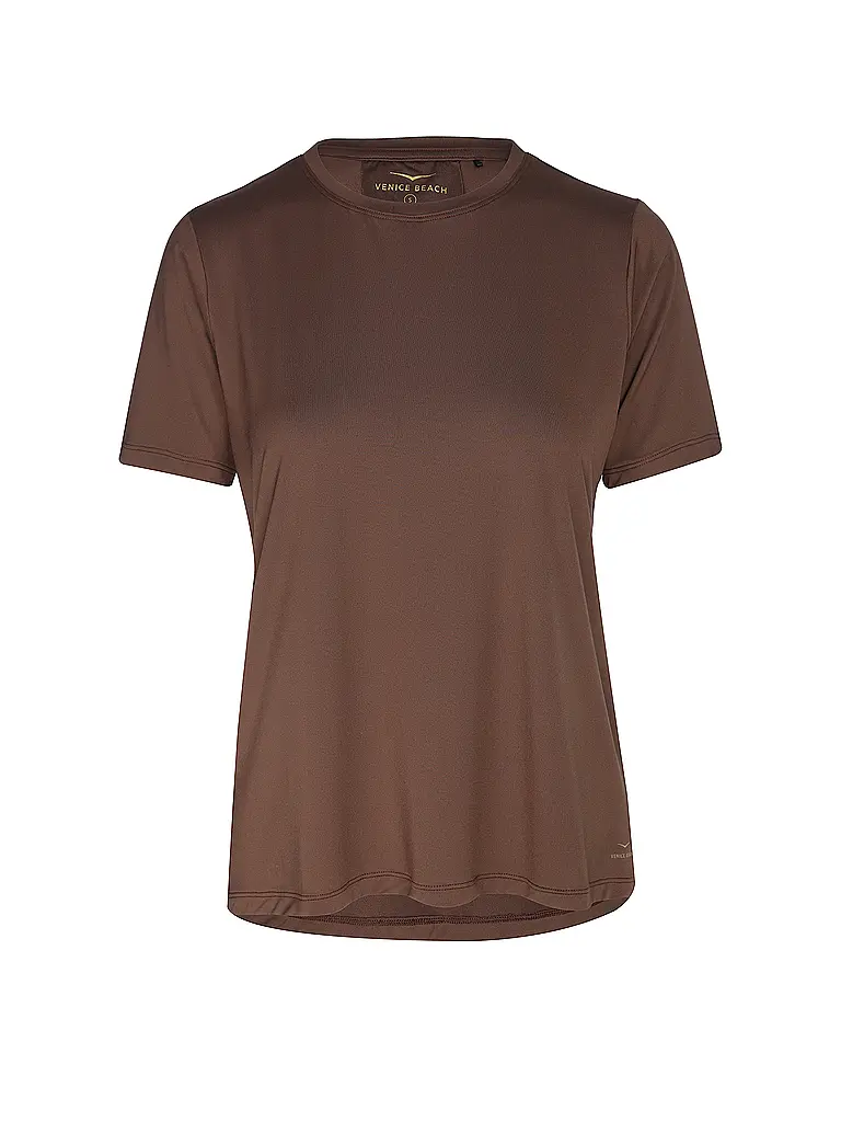 VENICE BEACH | T-shirt de fitness Sia pour femmes | Marron