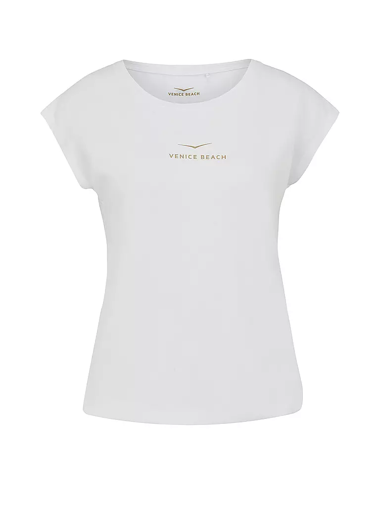 VENICE BEACH | T-shirt de fitness Wonder pour femmes | Blanc