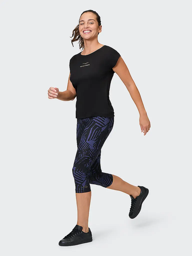 VENICE BEACH | T-shirt de fitness Wonder pour femmes | Noir