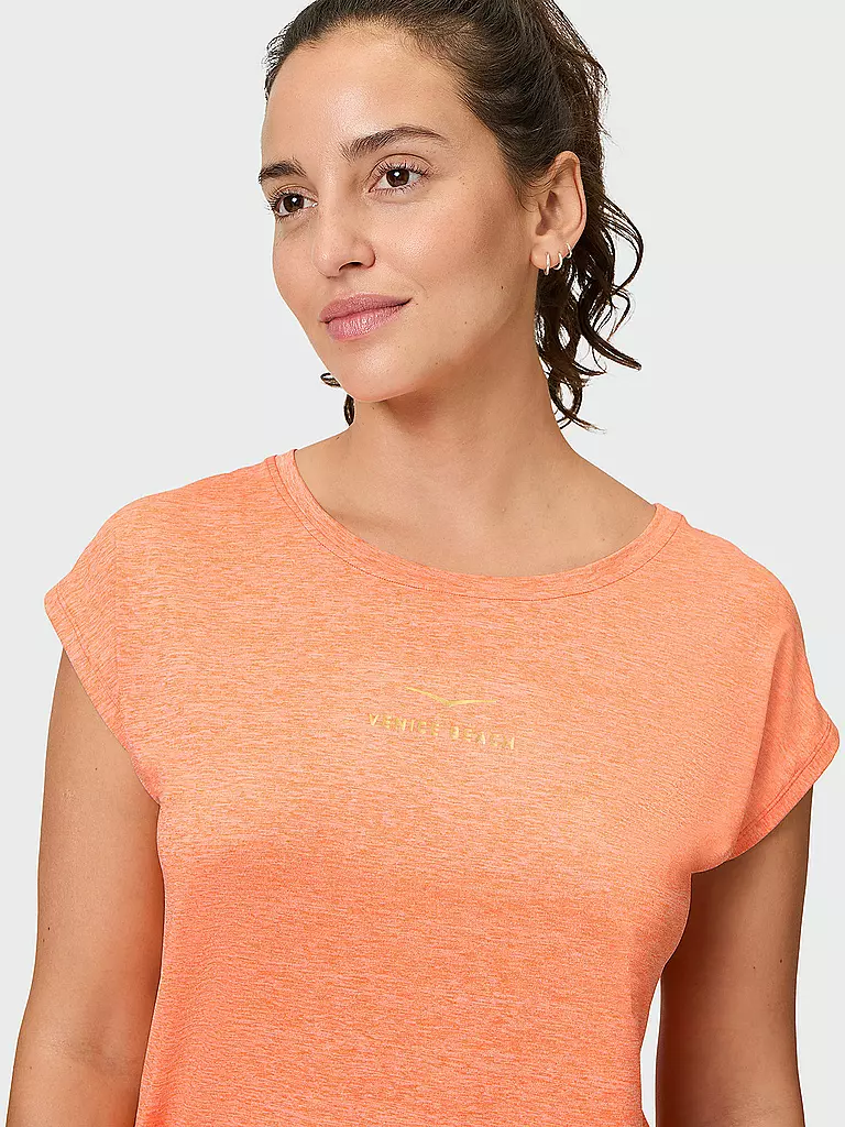 VENICE BEACH | T-shirt de fitness Wonder pour femmes | Orange