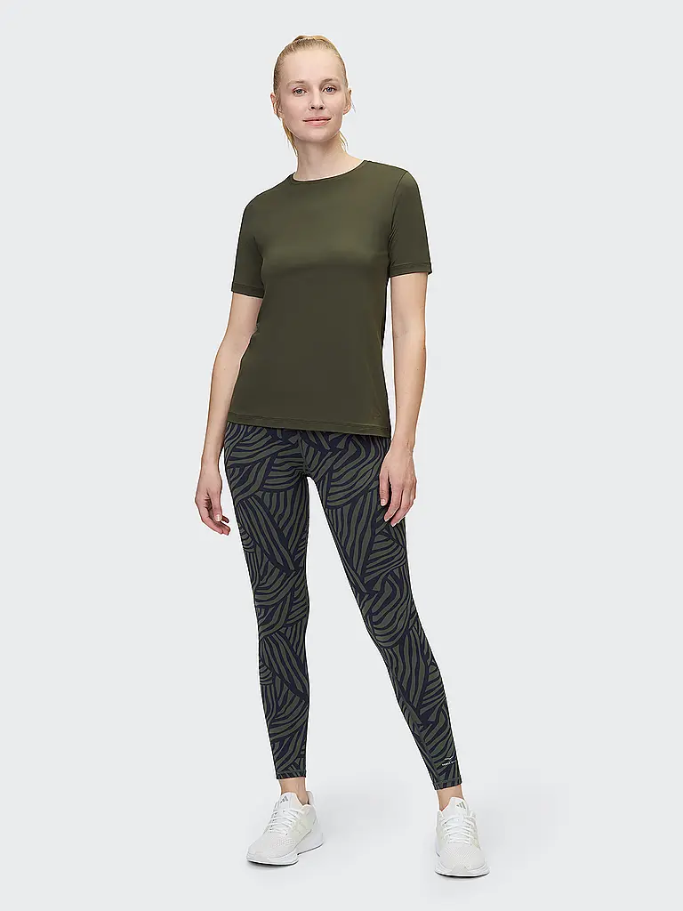 VENICE BEACH | Tight de fitness Keeva pour femmes | Vert foncé