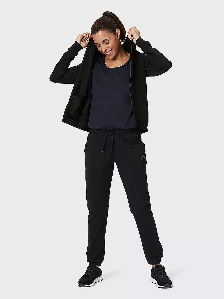 VENICE BEACH | Veste de fitness Kristy pour femmes | Noir