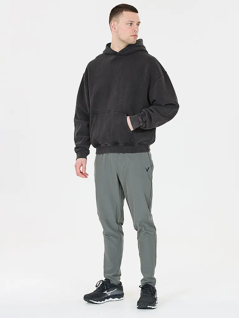 VIRTUS | Hoodie LLyod Washed pour homme | Noir