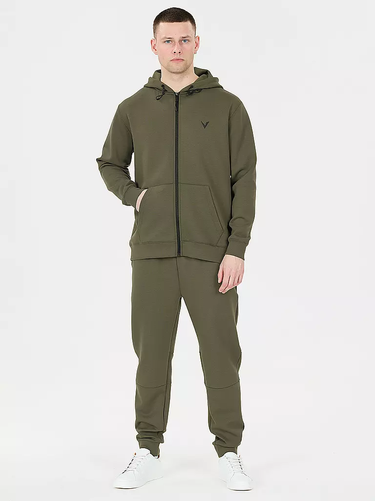 VIRTUS | Veste à capuche Taro pour homme | Vert foncé