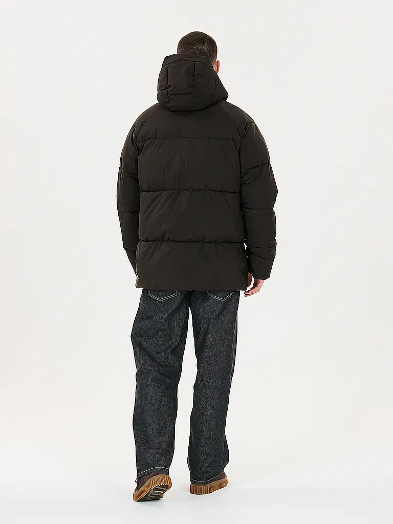 VIRTUS | Veste de loisirs pour homme Mackey Puffer Hoodie | Noir