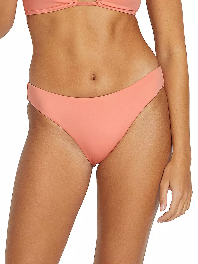 VOLCOM | Bas de bikini femme Simply Seamless Full | Corail
