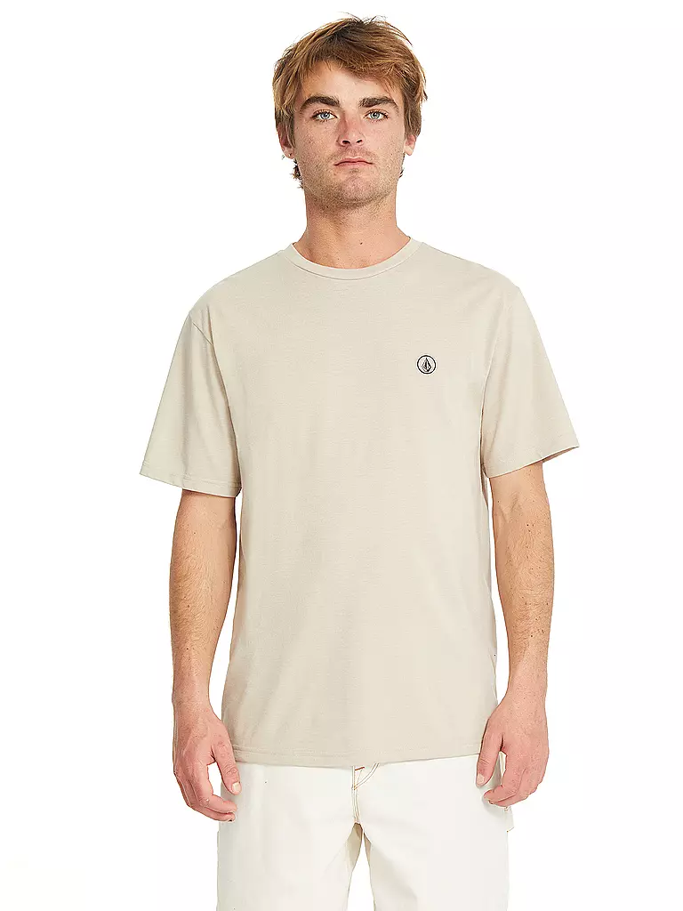 VOLCOM | Beachshirt Circle Blanks homme | Beige
