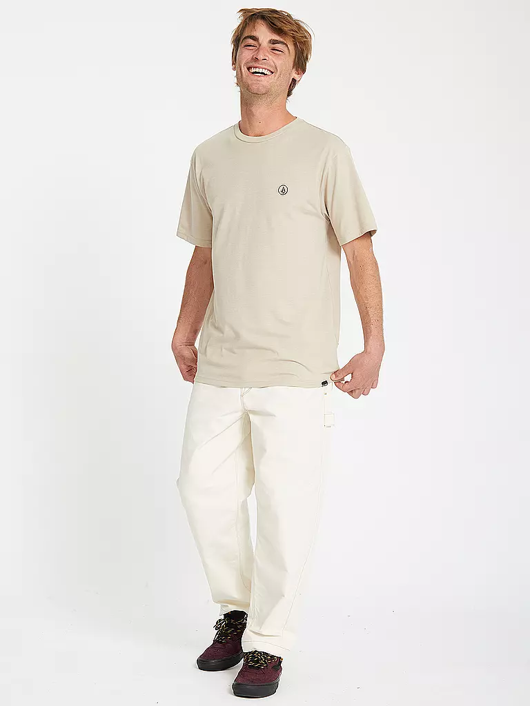 VOLCOM | Beachshirt Circle Blanks homme | Beige