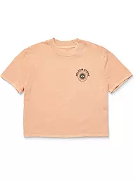 VOLCOM | Beachshirt Dial Crop pour femmes | Marron clair