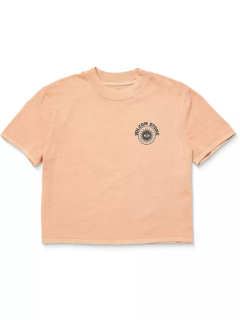 VOLCOM | Beachshirt Dial Crop pour femmes | Marron clair