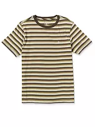 VOLCOM | Beachshirt Level Stone pour homme | Beige