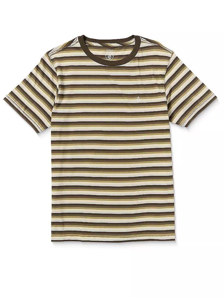 VOLCOM | Beachshirt Level Stone pour homme | Beige