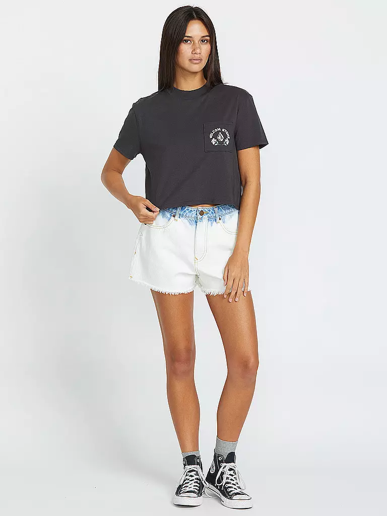 VOLCOM | Beachshirt Pocket Dial pour femmes | Noir
