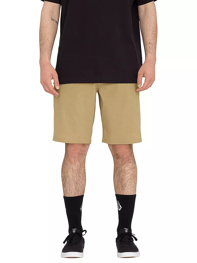 VOLCOM | Bermuda Frickin' Cross Shred Static 20 pour homme | Beige