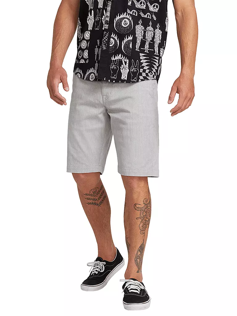 VOLCOM | Bermuda Homme Frickin Modern Stretch 21" | Gris clair