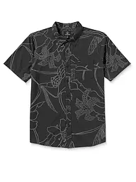 VOLCOM | Chemise de plage Cad Floral pour hommes | Gris