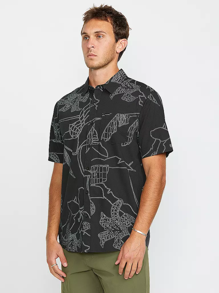 VOLCOM | Chemise de plage Cad Floral pour hommes | 