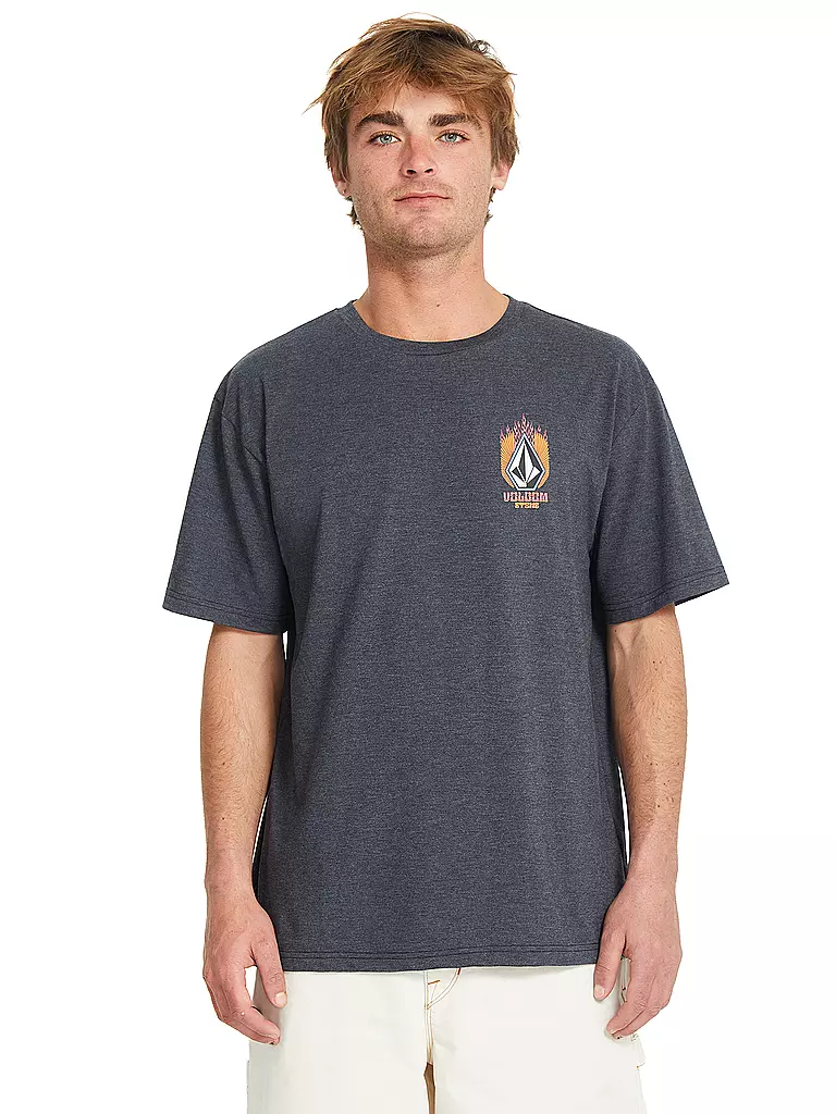 VOLCOM | Débardeur de plage Draggin Stone HTH pour hommes | Gris
