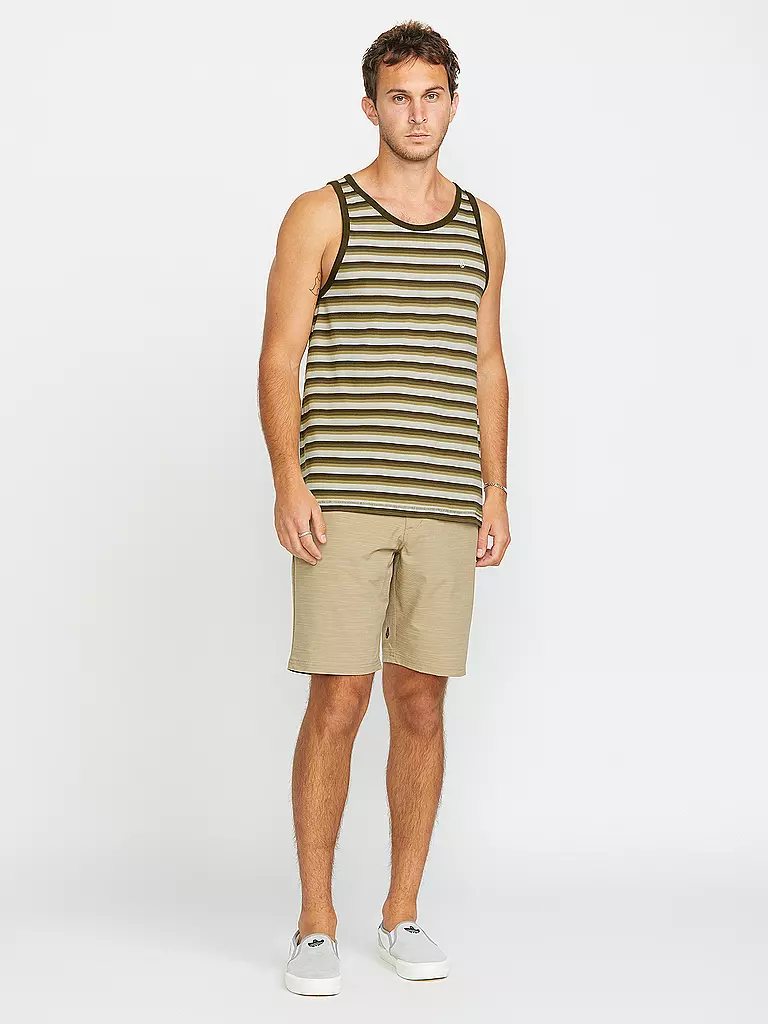 VOLCOM | Débardeur de plage homme Level Stone | Beige