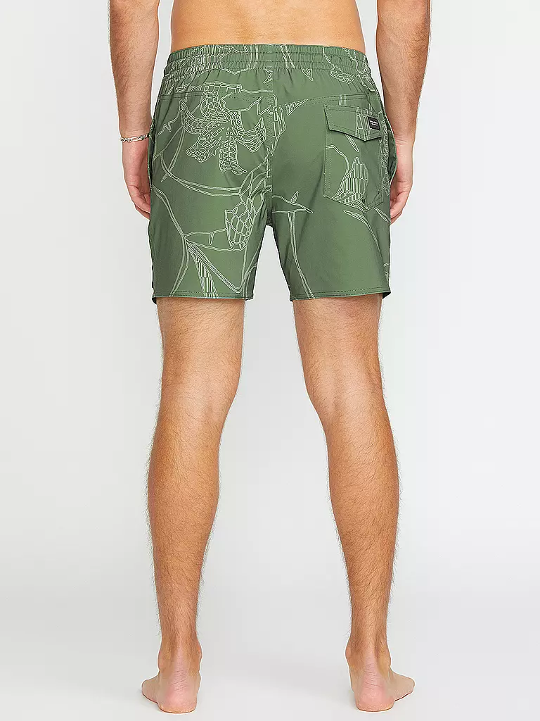 VOLCOM | Short de bain homme Lido Print Trunk 16 | 