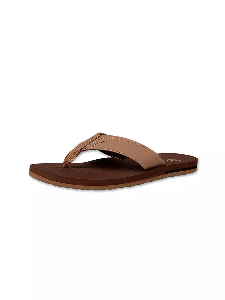 VOLCOM | Zehentrenner Victor pour homme | Marron