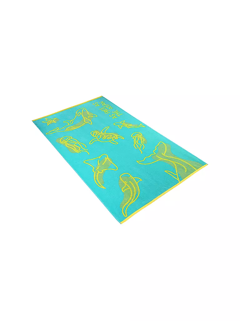 VOSSEN | Badetuch Free Ocean | Turquoise
