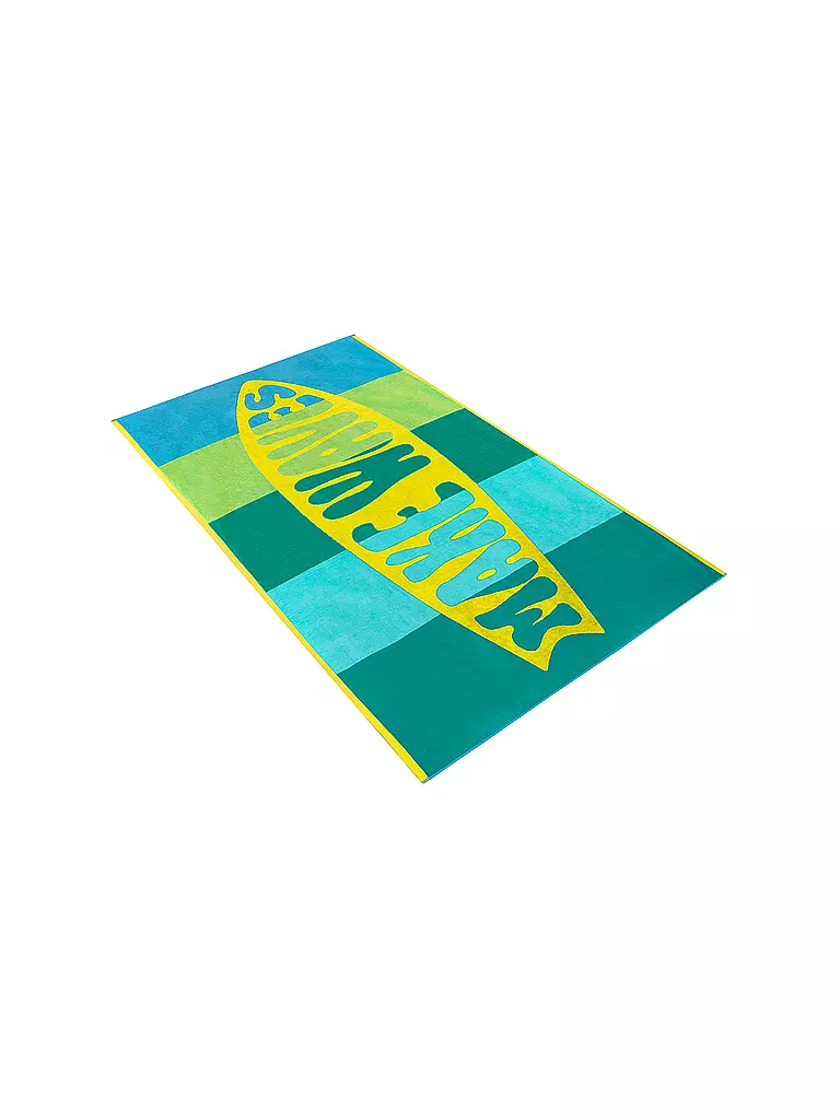 VOSSEN | Badetuch Make Waves | Turquoise