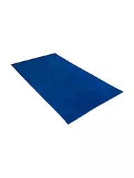VOSSEN | Serviette de plage en velours "Beach Club" 100x180cm | Bleu
