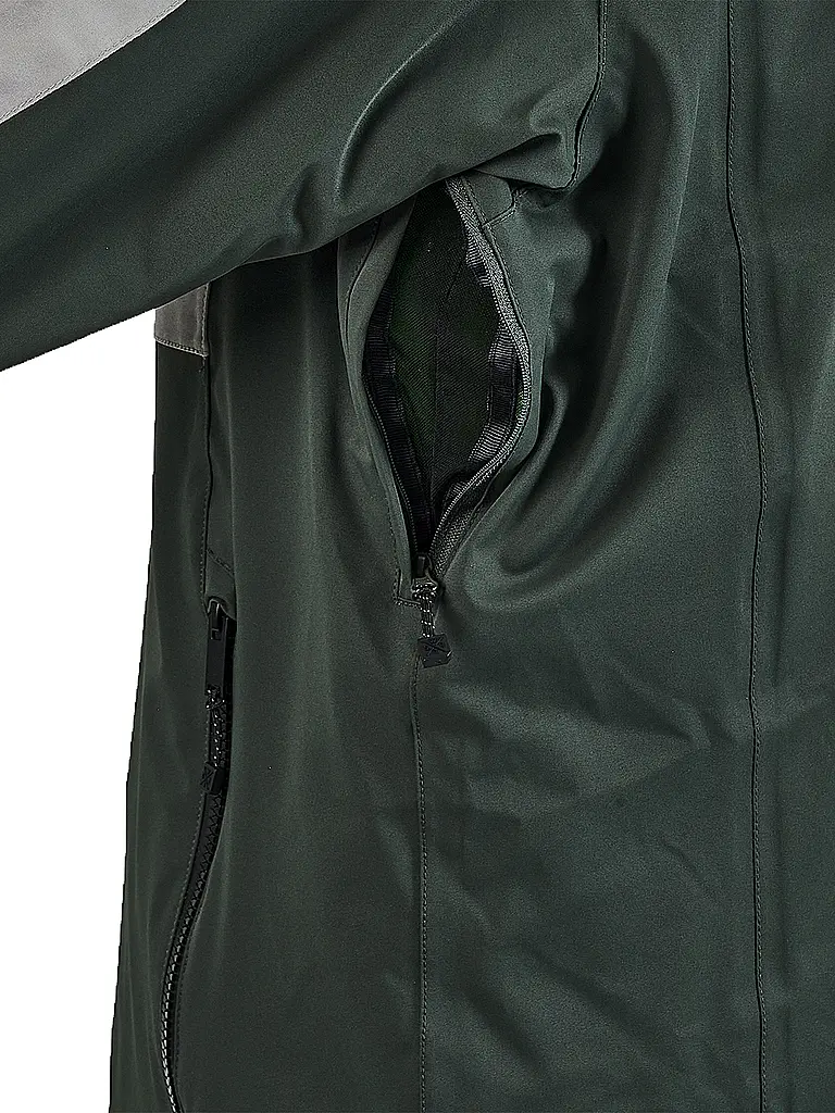 WATTS | Veste de ski Blow pour hommes | Vert foncé