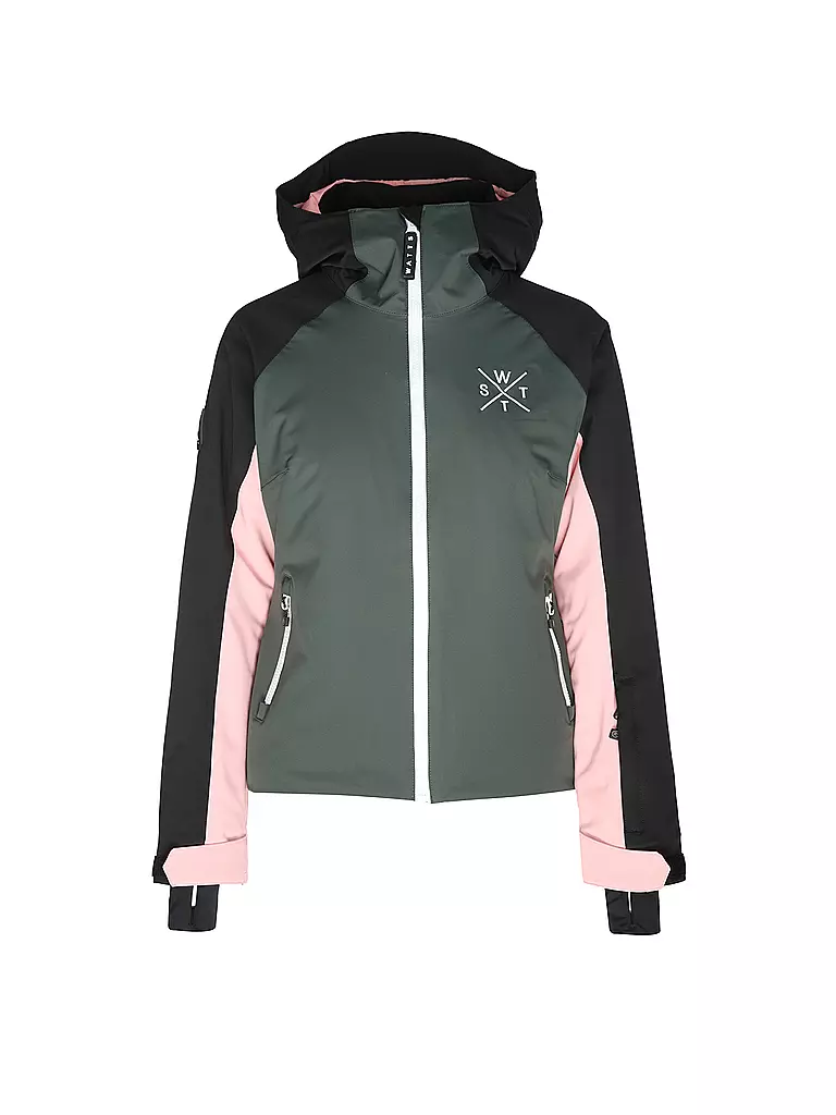 WATTS | Veste de ski femme X-Ice | Vert foncé