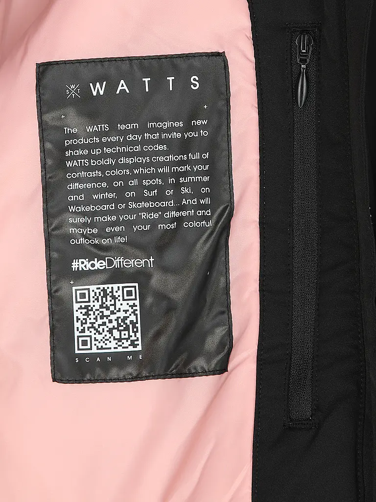 WATTS | Veste de ski femme X-Ice | Noir