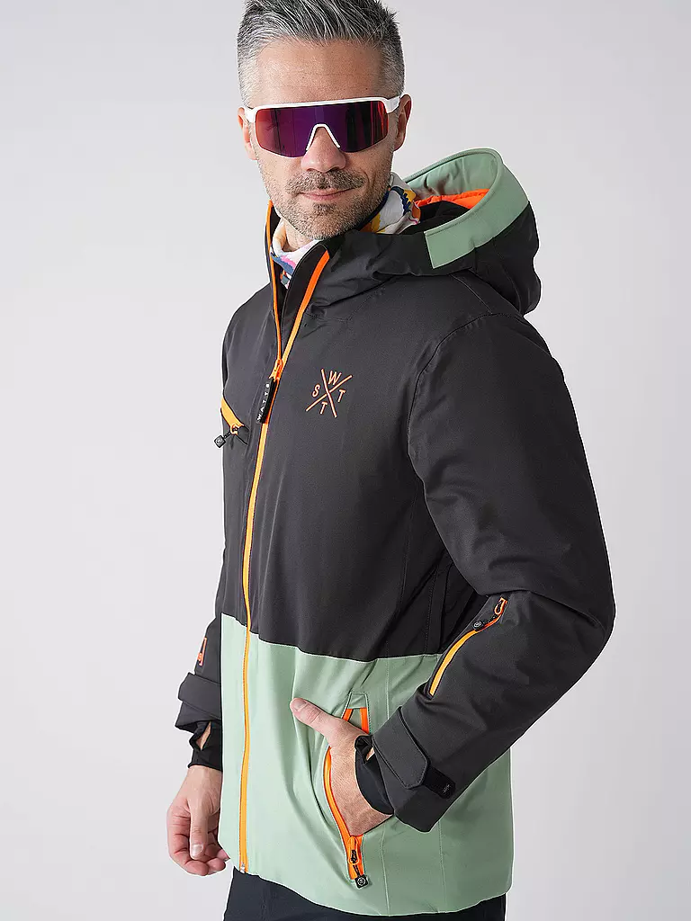 WATTS | Veste de ski homme X-Regular | Noir
