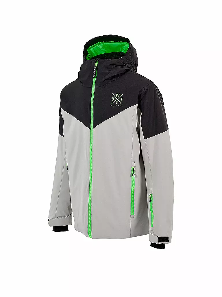 WATTS | Veste de ski Storm pour hommes | Gris clair