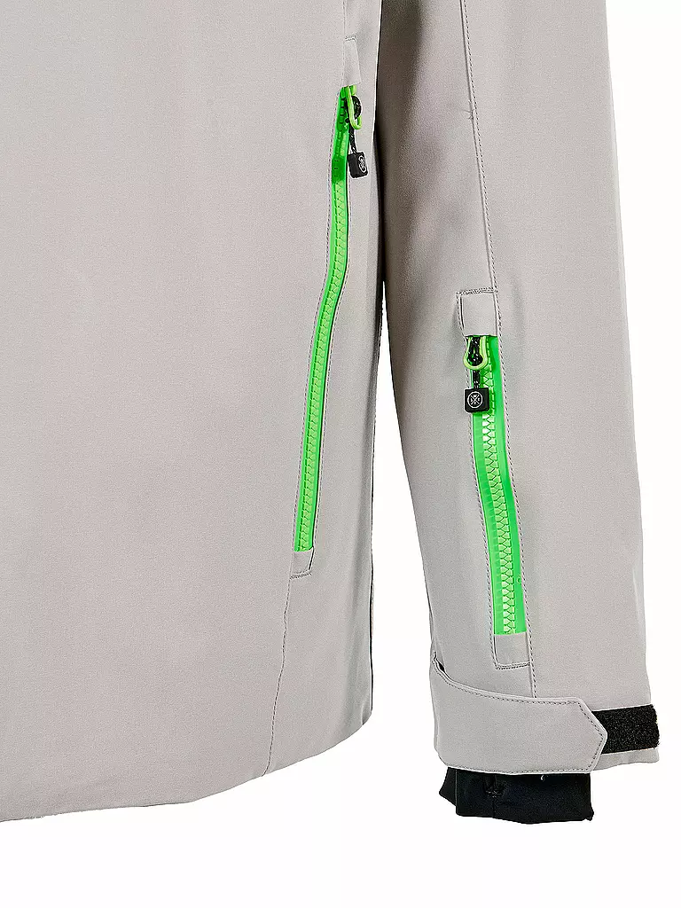 WATTS | Veste de ski Storm pour hommes | Gris clair