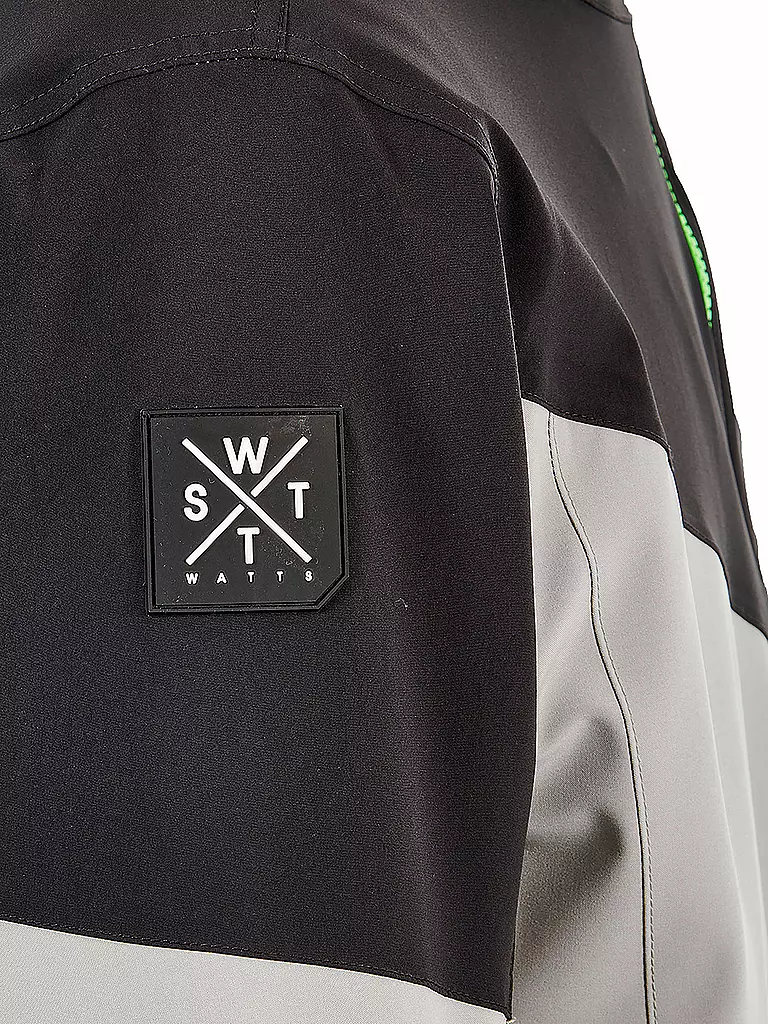 WATTS | Veste de ski Storm pour hommes | Gris clair