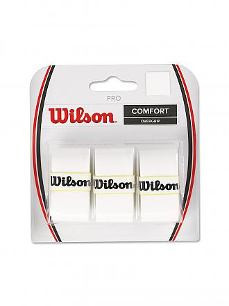 WILSON | Surgrips de tennis Pro White 3 pièces