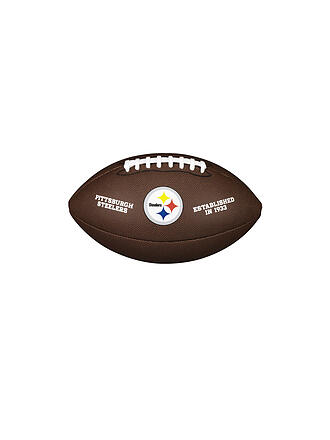 WILSON | Ballon de football américain NFL sous licence Pittsburgh Steelers
