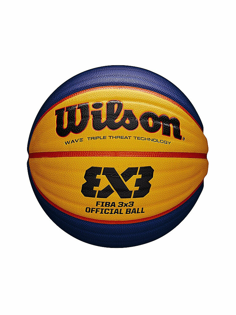 Ballon de basketball de jeu officiel FIBA 3x3 bleu