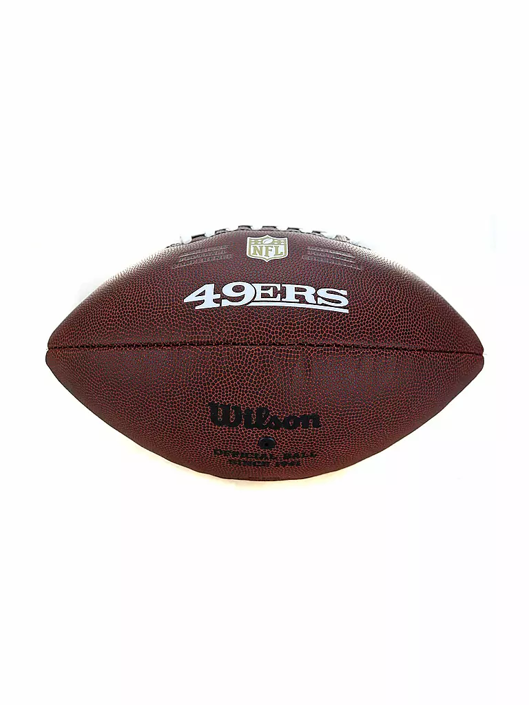 WILSON | American Football NFL Lizenzball San Francisco 49ers | Marron