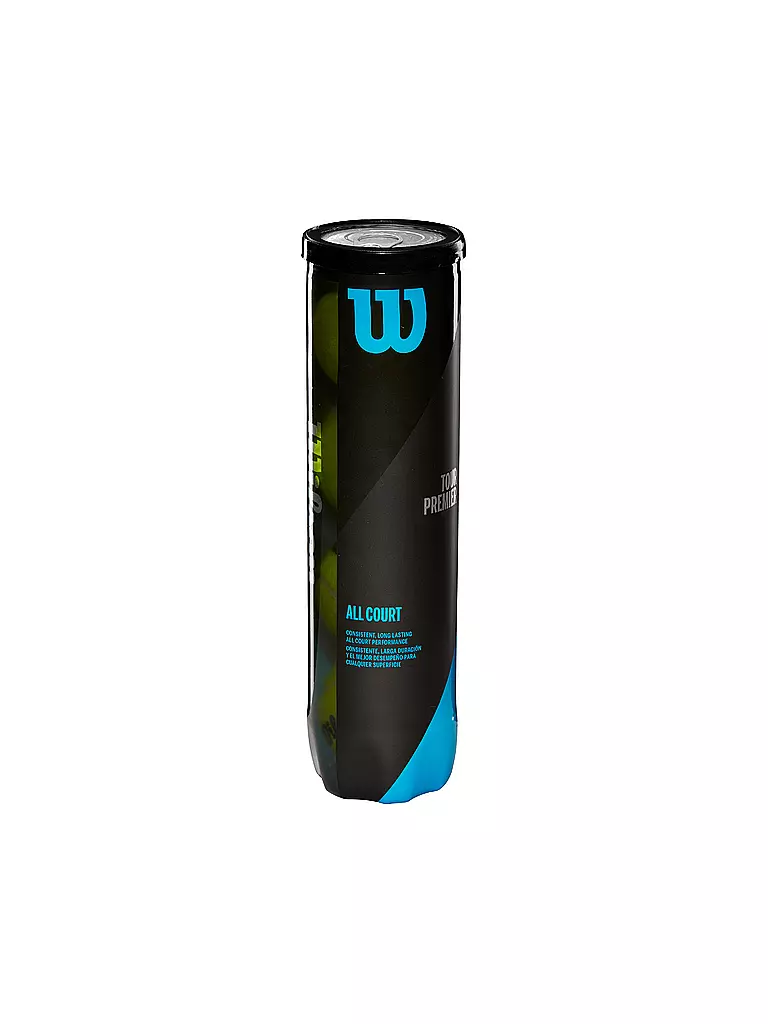 WILSON | Balles de tennis Tour Premier All Court, boîte de 4 |