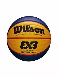 WILSON | Ballon de basketball de jeu officiel FIBA 3x3 | Bleu